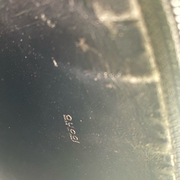 GUCCI unisex Pouchette: Limited edition Tom Ford era : black polished leather - Picture 13 of 17